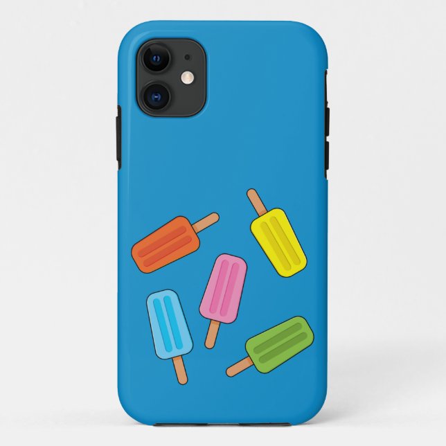 Assorted Colourful Popsicles Pattern Case-Mate iPhone Case (Back)