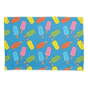 Assorted Colourful Popsicles Pattern Pillowcase