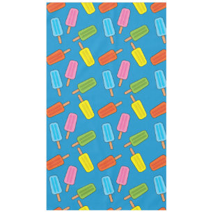 Assorted Colourful Popsicles Pattern Tablecloth