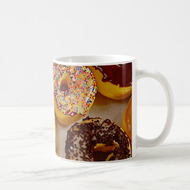 Assorted doughnuts coffee mug (Right)