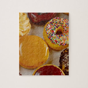 Assorted doughnuts jigsaw puzzle