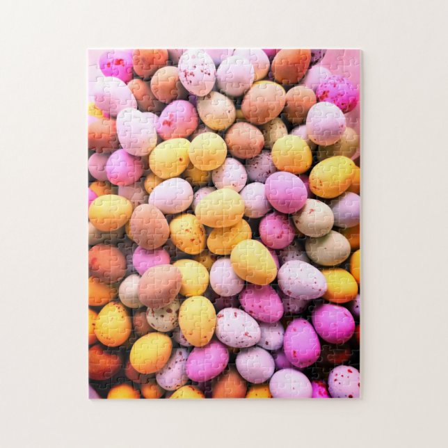 Assorted Easter Eggs Puzzle for Kids (Vertical)
