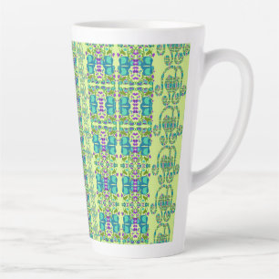 Assorted Floral Cupflowers Latte Mug