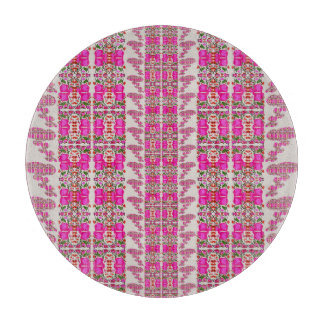 Assorted Floral Roses Cutting Board