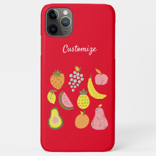 Assorted Fruits Collection Thunder_Cove   iPhone 11 Pro Max Case