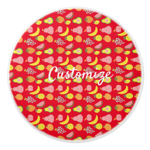 Assorted Fruits Collection Thunder_Cove   Ceramic Knob