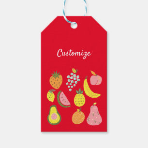 Assorted Fruits Collection Thunder_Cove   Gift Tags