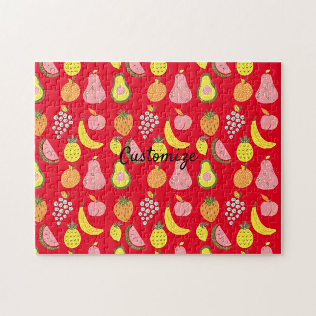 Assorted Fruits Collection Thunder_Cove  Jigsaw Puzzle (Horizontal)