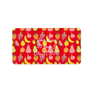 Assorted Fruits Collection Thunder_Cove   Label