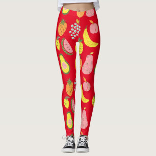 Assorted Fruits Collection Thunder_Cove   Leggings