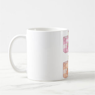 Assorted Fruits Flavoued Milk Packets Doodle  Coffee Mug