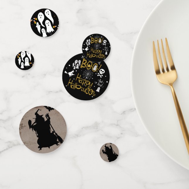 Assorted Halloween Party Table Decoration Confetti (Group)