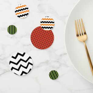 Assorted Halloween Patterns Party Table Decoration Confetti