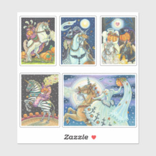 ASSORTED HEADLESS HORSEMAN HORSEWOMAN HALLOWEEN