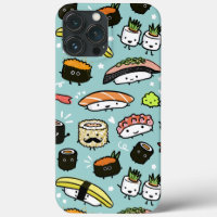 Assorted Kawaii Sushi Characters Cute and Funny