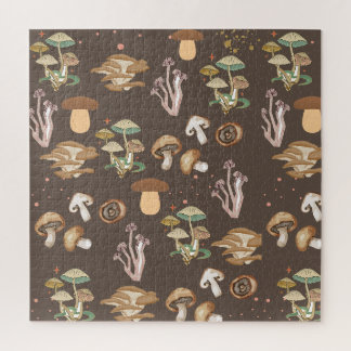 Assorted Mushrooms Jigsaw Puzzle