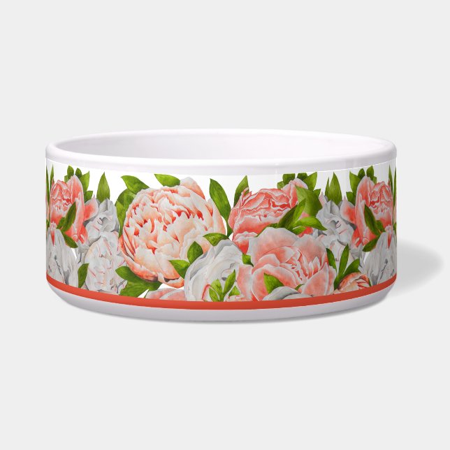 Assorted Peonies on a Salad Bowl (Front)