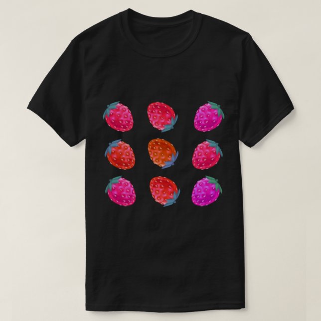 assorted strawberries   T-Shirt (Design Front)