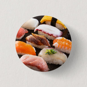 Assorted Sushi Button Badge – SUSHIMI Collection