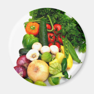Assorted Vegetables Magnet