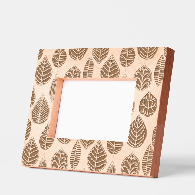 Assortment of leaves etched frames (Left)