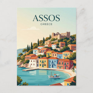 Assos Greece Postcard