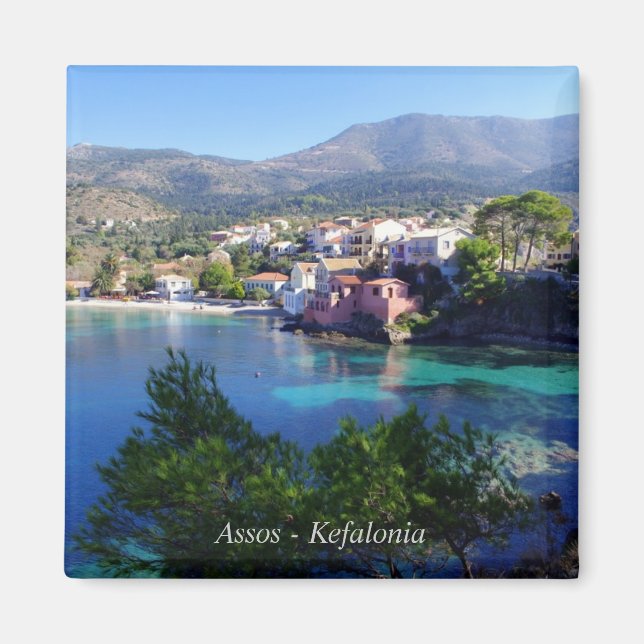 Assos - Kefalonia Magnet (Front)
