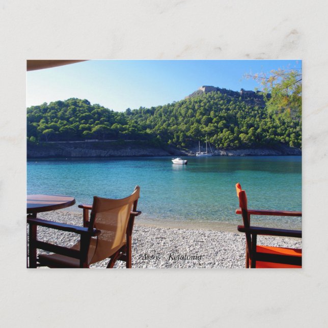 Assos - Kefalonia Postcard (Front)
