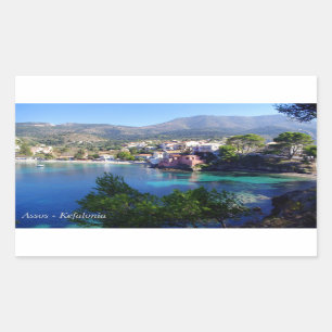 Assos - Kefalonia Rectangular Sticker