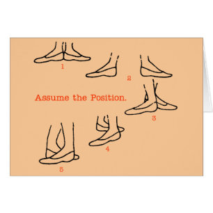 Assume the Position Ballet Gifts
