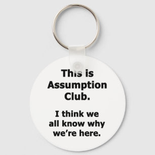 Assumption Club Key Ring