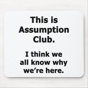 Assumption Club Mouse Pad