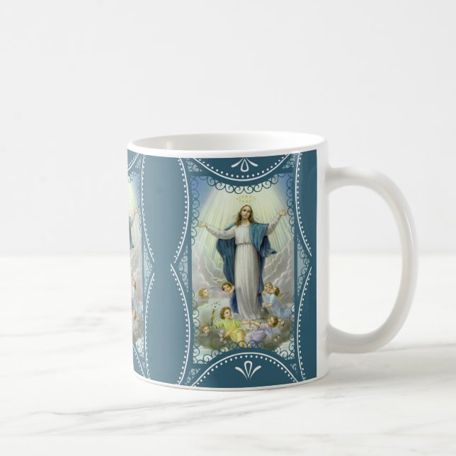 Assumption of the Blessed Virgin Mary Angels Coffee Mug (Right)