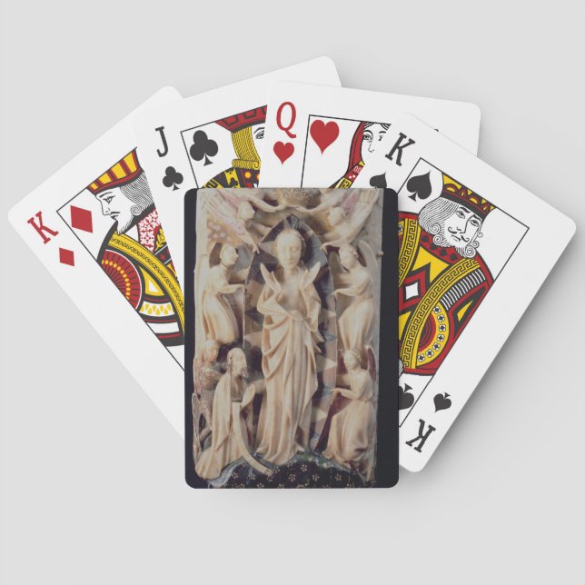 Assumption of the Virgin (alabaster) Playing Cards (Back)