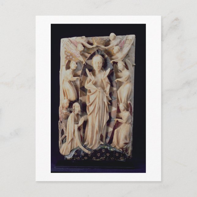 Assumption of the Virgin (alabaster) Postcard (Front)