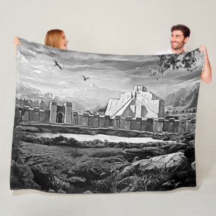 ASSYRIA Fleece Blanket