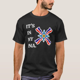 Assyria Pride Assyrian Flag It's In My DNA T-Shirt