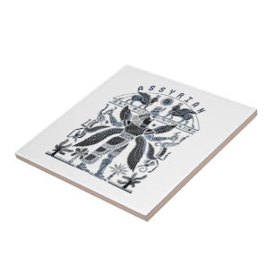 Assyrian Ceramic Tile
