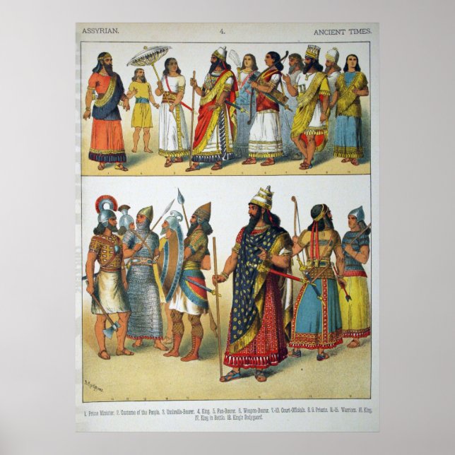 Assyrian Fashion Poster (Front)