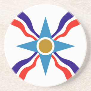 Assyrian Flag - Ata d'Ator Coaster