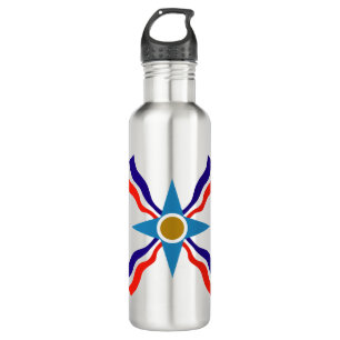 Assyrian Flag - Ata d'Ator Stainless Steel Bottle