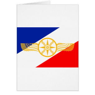 Assyrian Flag, Chaldean Flag, Syriac Flag (Union)