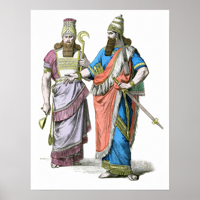 Assyrian High Priest and King Poster (Front)