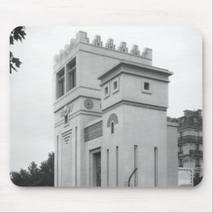 Assyrian House, Universal Exhibition, Paris Mouse Pad