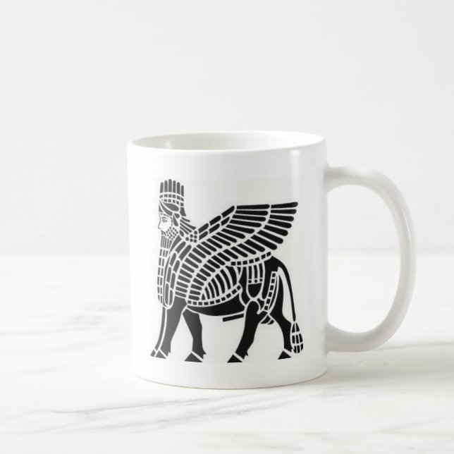 Assyrian Lamassu Coffee Mug (Right)