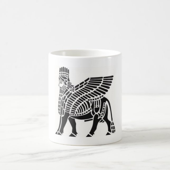 Assyrian Lamassu Coffee Mug (Center)
