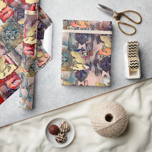 Assyrian Lamassu Gift Wrapping Paper (Crafts)