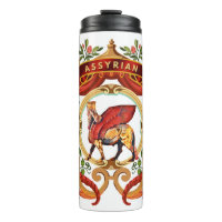 Assyrian Lamassu Thermal Tumbler