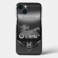 Assyrian Lion Hunter iPhone / iPad case
