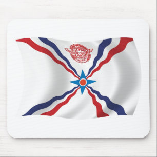 Assyrian Nation Flag Mousepad